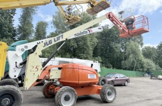 Аренда коленчатого подъемника JLG E400AN в Могилеве